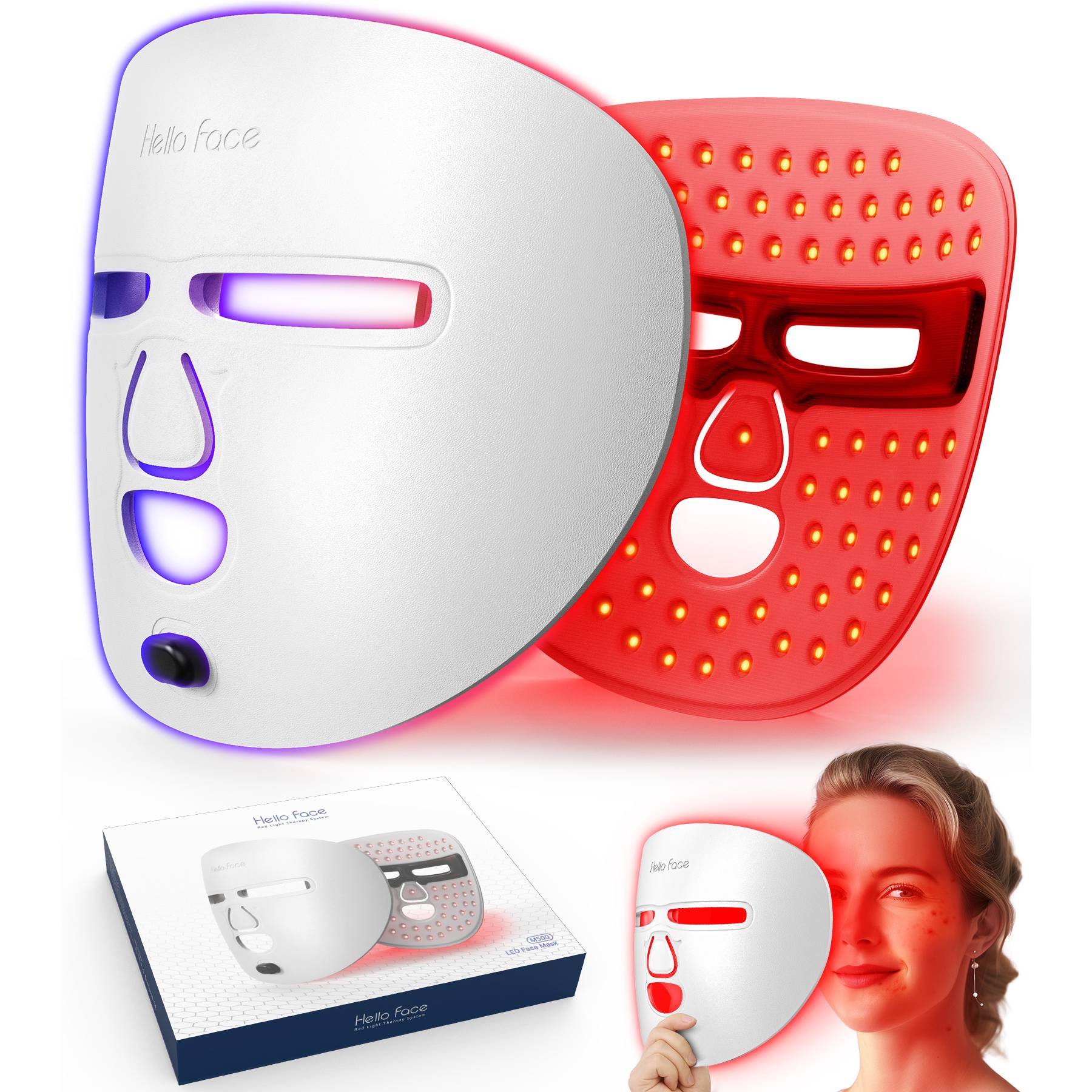 LED Light Therapy Face Mask